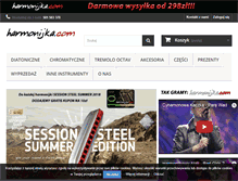 Tablet Screenshot of harmonijka.com